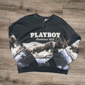 Playboy Frontier Henley Sweatshirt